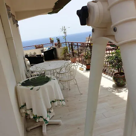 Charming Seaside House In With Terrace Letojanni